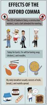 Oxford comma enthusiasts will insist that this sentence accuses two benevolent leaders of murder. Lawsuit Confirms Need For Consensus On Oxford Comma The Epic
