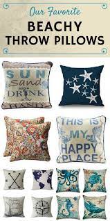 There are some beach themed pillow collections that also include a theme or style which that particular location may be known for. 890 Beach Throw Pillows Ideas Beach Throw Pillows Beach Themed Throw Pillows Throw Pillows