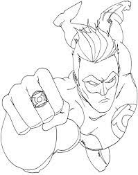 Download and print these green lantern coloring pages for free. Free Printable Green Lantern Coloring Pages For Kids