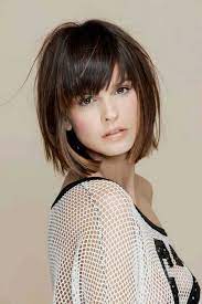 Trim straightly near to the chin, with or without bangs. Short Bob Hairstyles Stylish And Practical Haircuts Ideas