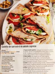 Galette De Sarrasin A La Salade Caprese V 2020 G Recepty