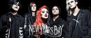 Interview Anthony Barro Jake Jones Of New Years Day New Years Day Band Ashley Costello New Year S Day