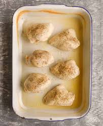 Add your desired cooking liquid (about 1½ to 2 cups or enough to cover the breasts) add your desired seasonings. The Best Baked Chicken Breast Recipe Plus 8 Tips For Perfect Chicken
