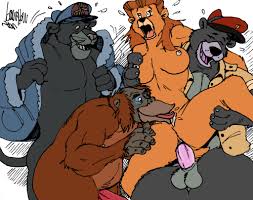 Rule34 - If it exists, there is porn of it  unknown artist, bagheera  (jungle book), baloo, king louie, rebecca cunningham  6526362
