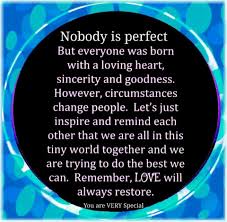 Top 68 inspirational dream quotes (believe) jeremiah say september. 67 Best Nobody Is Perfect Sayings And Quotes