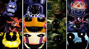 I am playing the most unfair game on earth. Todos Los Jumpscares Fnaf 1 4 Five Nights At Freddy S 4 Fnaf Animatronicos Fnaf Sustos