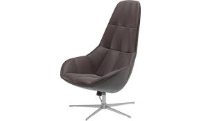 Sessel designer stuhl polster stoff textil leder lounge fernseh 1 sitzer drehbar. Boston Boconcept Fauteuil Bruin Leder