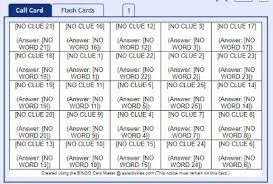 Download your excel program for free at: 7 Online Custom Bingo Card Generator Websites Free