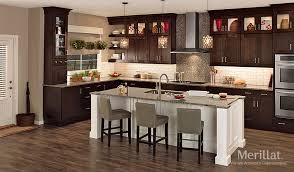 The traditional raised panel mendota maple caramel kitchen cabinets give this kitchen a classic warm feel. Merillat Cabinets Gallery Planet Granite