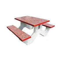 Kmart hack concrete side table. Rectangular Table With 2 Benches Buy 2 Benches Rectangular Table In Delhi