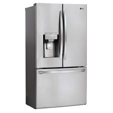Lg Counter Depth French Door Smart Refrigerator 22 1 Cu Ft 36 Inch Stainles Stainless Steel French Door Refrigerator French Doors French Door Refrigerator