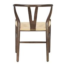 dayanara solid wood slat back dining chair in 2021 woven chair chair dining chairs