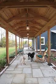 Covered Walkway Between Detached Garage Guesthouse And Main Structure Love The Covere In 2020 Tuinhuis Patio Schuur
