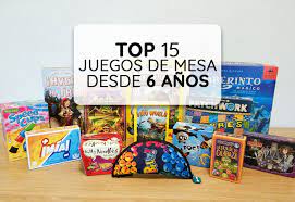 Juego de mesa 6 años. Top 15 Juegos De Mesa Desde 6 Anos Bam