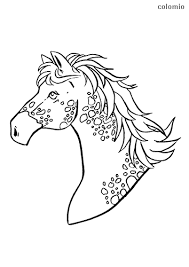 Printable horse head coloring pages. Horses Coloring Pages Free Printable Horse Coloring Sheets