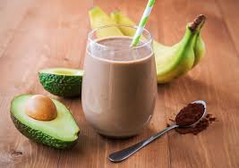 Smoothie Proteine Cacao Avocat Banane Jus Et Smoothies Smoothies Equilibres Smoothie Recette