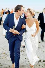 Sweetheart Spaghetti Beach Wedding Dresses Simple Floor Length Cheap Wedding Gown Sw84 Casual Beach Wedding Dress Beach Wedding Groom Attire Groom Wedding Attire