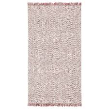Rorkar Teppich Flach Gewebt Rot Naturfarben Ikea Osterreich In 2020 Flatwoven Rugs Types Of Flooring