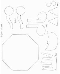 Shapes Crafts Print Your Octagon Monster Template At Allkidsnetwork Com Shapes Preschool Monster Craft Shapes Activities