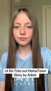 Katelyn trying out Adele Home Town Glory ❤️❤️🙏@top fans