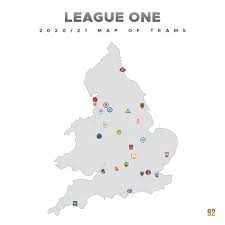The average match attendance (pre. The92bible On Twitter Here S Our 2020 21 Map For League One Teams All The Other Leagues Will Be Covered Across On Instagram The92bible Https T Co Ui96lplevg