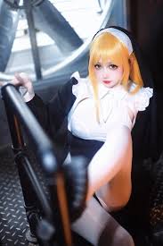 莱可Raika (Raikajiang) - Nun 90 photos - Cosplaytele