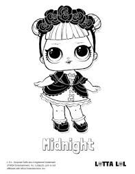 Midnight Coloring Page Lotta Lol Cute Coloring Pages Coloring Pages Cool Coloring Pages
