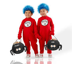 Dr Seuss S Thing 1 And Thing 2 Baby Costume Pottery Barn Kids