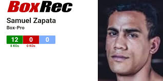 BoxRec: Samuel Zapata
