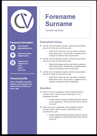 Personal profile microsoft word templates are ready to use and print. Administrator Cv Template Career Advice Blue Arrow