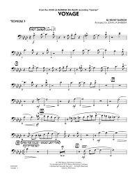 John La Barbera Voyage Trombone 3 Sheet Music And Printable Pdf Music Notes Sheet Music Notes Sheet Music Jazz Sheet Music