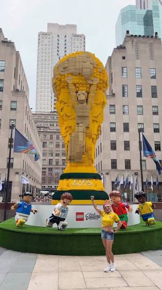 ?? Rockefeller Center has officially transformed into NYC’s FIFA Fan  Village! @rockefellercenter x @fifaworldcup , I stopped by today as  Argentina celebrated its victory to check out everything that’s ...