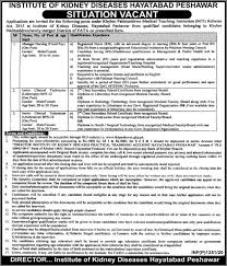 Kpk Medical Teaching Institution Mti Peshawar Jobs 2020 In 2020 Teaching Job Kidney Disease