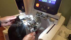 Hat Embroidery With A Brother Persona Prs 100 Embroidery Machine Youtube
