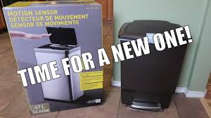 Costco Motion Sensor Trash Can Product Review Youtube Ben je helemaal hierheen gescrold om over white trash can te lezen?