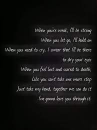 Tattoos half sleeve tattoos hand tattoos jealousy quotes kindness quotes knowledge quotes leadership quotes leg tattoos life quotes love quotes owl tattoos phoenix tattoos red dog tattoos rose tattoos shoulder tattoos side rib tattoos. I M Gonna Love You Through It 3 Im Gonna Love You Gonna Love You Love You