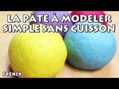 Comment Faire La Pate A Modeler Simple Sans Cuisson How To Make Play Dough In French Faire De La Pate A Modeler Recette Pate A Modeler Pate A Modeler