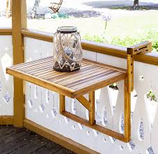 Balcony Table Wooden Folding Table Decorative Wood Table Wood Table