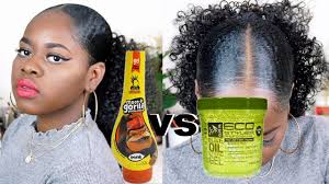Gorilla Snot Vs Eco Styler Gel On Short Natural Hair Youtube