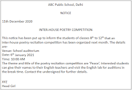 January however, the way that reader chooses to interpret and recite a certain poem is entirely so here are few poems for recitation for class 9: A Your School Is Organising An Interhouse Poetry Recitation Class 6 English Cbse