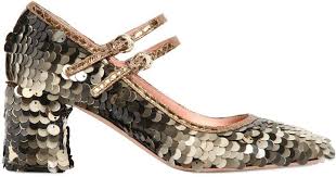 3 mm, 4 mm, 5 mm, 7 mm, 9 mm, 12 mm. Rochas 60mm Sequined Metallic Leather Pumps 695 Luisaviaroma Lookastic