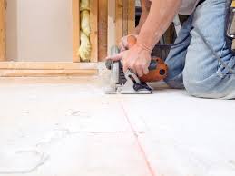 Before installing a tile floor, a subfloor and underlayment is necessary. Difference Between Subfloor Underlayment And Joists