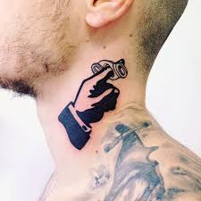 Account & lists account account Top 37 Small Neck Tattoos For Guys 2021 Inspiration Guide