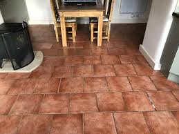 ceramic tiled kitchen floor
