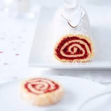 Buche Roulee Coco Framboise Recette Buche Roulee Framboise Noix De Coco