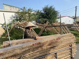 Làng nghề bánh đa nem tất bật vào vụ Tết | Báo Sài Gòn Đầu Tư Tài Chính