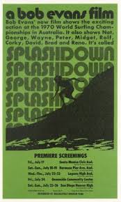 Splashdown 1969 Surf Classics Surf Poster Surf Movies Surfing