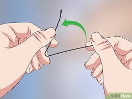 What you will do, is take the bobby pin and insert it through the side of the lock (the part where the lock goes). How To Open A Locked Door With A Bobby Pin 11 Steps