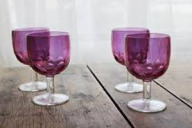 Libbey cranberry flashed cut glass compote floral pattern. Laurel Leaf Farm Search Results For Vintage Glass
