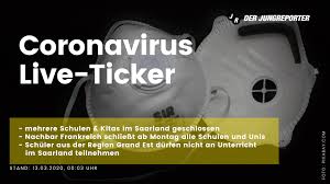 Über die aktuelle entwicklung im saarland informiert auch das gesundheitsministerium unter corona.saarland.de. Coronavirus Aktuelle Lage Im Saarland Live Ticker Der Jungreporter